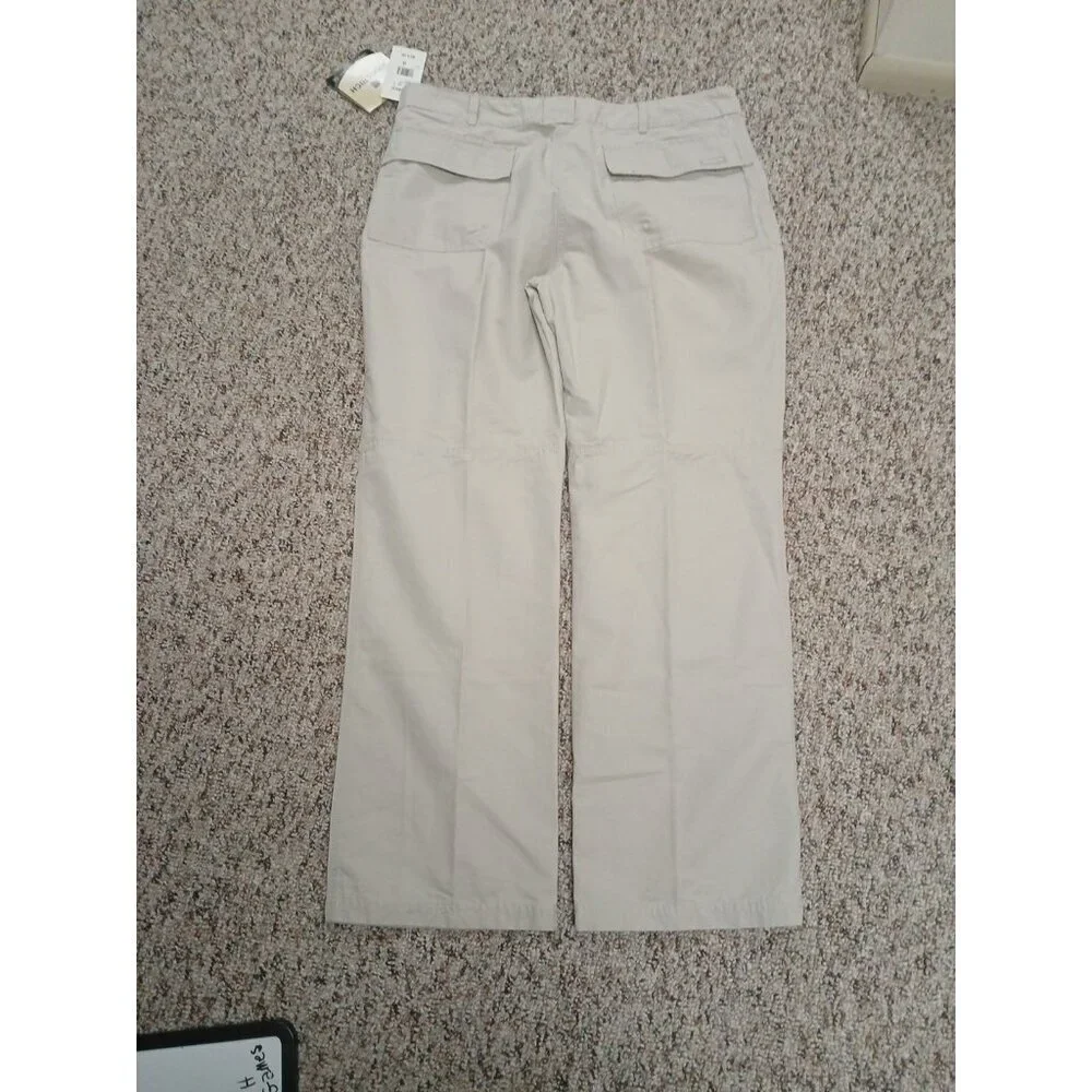 Vintage Women's Woolrich Khakis (18) British Tan Zip Closure. NWT - Picture 8 of 11